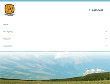 Tablet Screenshot of insuranceassociates-iaiowa.com
